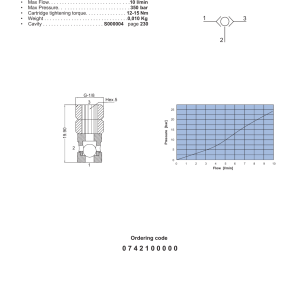 NEM Hydraulics Cavity G1/8” drawing