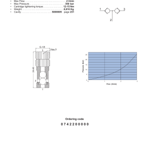 NEM Hydraulics Cavity G1/8” drawing