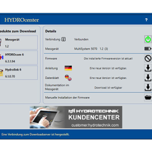 Hydrotechnik HYDROcenter
