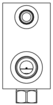 A2K – Ninety degree with reverse flow check, accepts standard and weatherized coils – A2K_5 A2K Sun Hydraulics Ninety degree with reverse flow check, accepts standard and weatherized coils Line mount manifold drawing