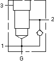 A2K – Ninety degree with reverse flow check, accepts standard and weatherized coils – symlm3_F A2K Sun Hydraulics Ninety degree with reverse flow check, accepts standard and weatherized coils Line mount manifold drawing