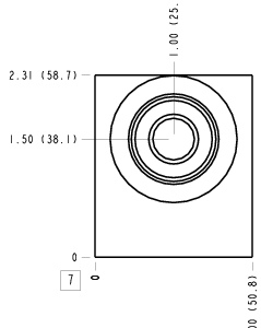 A3L Sun Hydraulics Ninety degree, accepts standard and weatherized coils Line mount manifold drawing