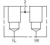 A5A Sun Hydraulics Common port 2 with coil clearance Line mount manifold drawing