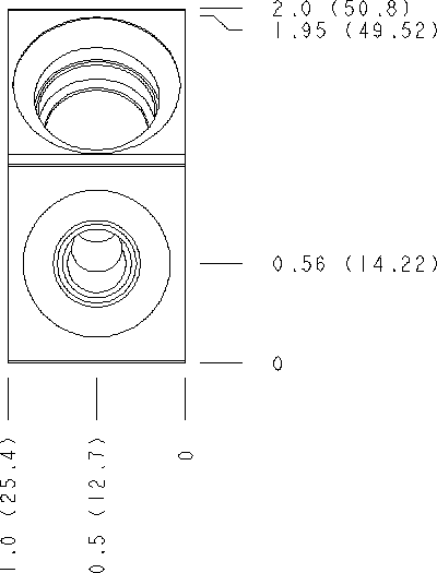 ACH – Inline – ACH_5B ACH Sun Hydraulics Inline Line mount manifold drawing