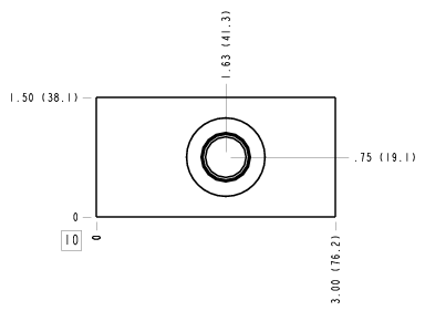 BCI – Ninety degree – BCI_10B BCI Sun Hydraulics Ninety degree Line mount manifold drawing