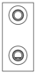 BFU – Ninety degree with gauge port – BFU_7 BFU Sun Hydraulics Ninety degree with gauge port Line mount manifold drawing