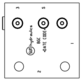 BGC – Ninety degree with shuttle – BGC_6 BGC Sun Hydraulics Ninety degree with shuttle Line mount manifold drawing