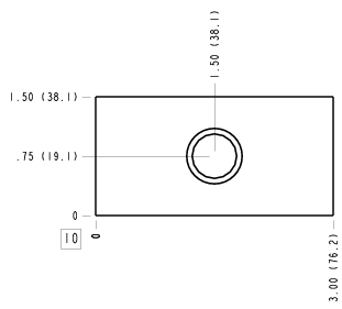 BLB – Ninety degree with high capacity port 3 and gauge port – BLB_10B BLB Sun Hydraulics Ninety degree with high capacity port 3 and gauge port Line mount manifold drawing