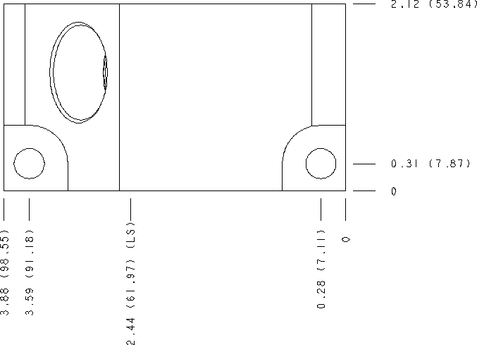 BVB – Inline – BVB_2B BVB Sun Hydraulics Inline Line mount manifold drawing