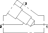 BVB – Inline – symlm3_C BVB Sun Hydraulics Inline Line mount manifold drawing