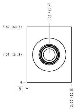 C3U – Ninety degree, accepts standard and weatherized coils – C3U_5B C3U Sun Hydraulics Ninety degree, accepts standard and weatherized coils Line mount manifold drawing