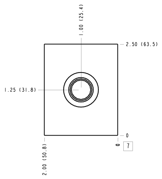 C3U – Ninety degree, accepts standard and weatherized coils – C3U_7B C3U Sun Hydraulics Ninety degree, accepts standard and weatherized coils Line mount manifold drawing