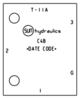 C4B – Ninety degree with gauge port, accepts standard and weatherized coils – C4B_6 C4B Sun Hydraulics Ninety degree with gauge port, accepts standard and weatherized coils Line mount manifold drawing
