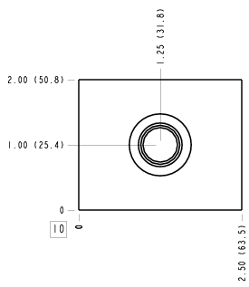 C4U – Ninety degree with gauge port, accepts standard and weatherized coils – C4U_10B C4U Sun Hydraulics Ninety degree with gauge port, accepts standard and weatherized coils Line mount manifold drawing