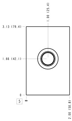 C4U – Ninety degree with gauge port, accepts standard and weatherized coils – C4U_5B C4U Sun Hydraulics Ninety degree with gauge port, accepts standard and weatherized coils Line mount manifold drawing