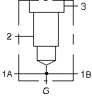 C5A Sun Hydraulics Through port 1 with gauge port, accepts standard and weatherized coils Line mount manifold drawing