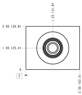 C5T – Through port 1 with gauge port, accepts standard and weatherized coils – C5T_2B C5T Sun Hydraulics Through port 1 with gauge port, accepts standard and weatherized coils Line mount manifold drawing