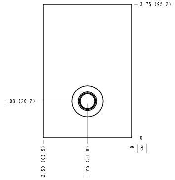 C5T – Through port 1 with gauge port, accepts standard and weatherized coils – C5T_8B C5T Sun Hydraulics Through port 1 with gauge port, accepts standard and weatherized coils Line mount manifold drawing