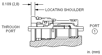 CDAQ-MCN Sun Hydraulics Check Valve – installation dimensions drawing, cavity T-162DP