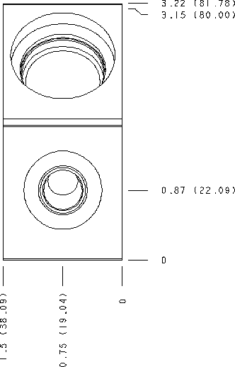 CGI – Inline – CGI_5B CGI Sun Hydraulics Inline Line mount manifold drawing