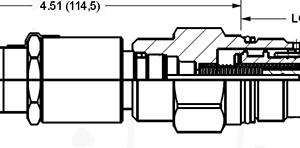 CXFHZ-CN Sun Hydraulics Position Indication Valve – installation dimensions drawing, cavity T-5A