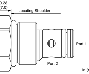 CXTT-XAN Sun Hydraulics Check Valve – installation dimensions drawing, cavity SC-08-02