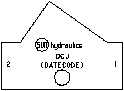 DCJ – Inline – DCJ_6 DCJ Sun Hydraulics Inline Line mount manifold drawing
