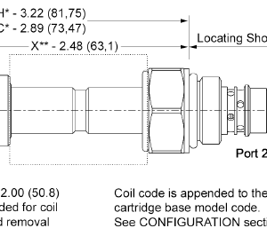 DFTB-XCN Sun Hydraulics 2-way Valve – installation dimensions drawing, cavity SC-08-02