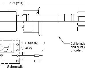 DMDAZ-BN224 Sun Hydraulics 3-way Valve – installation dimensions drawing, cavity T-11A