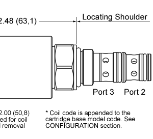 DMTA-XAN Sun Hydraulics 3-way Valve – installation dimensions drawing, cavity SC-08-03
