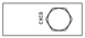 E2U – Ninety degree with reverse flow check - reducing – E2U_10 E2U Sun Hydraulics Ninety degree with reverse flow check - reducing Line mount manifold drawing