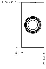 ECJ – Ninety degree – ECJ_5B ECJ Sun Hydraulics Ninety degree Line mount manifold drawing