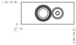 EGV – Ninety degree with shuttle – EGV_2B EGV Sun Hydraulics Ninety degree with shuttle Line mount manifold drawing