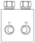 EPC – Cushion lock with make up checks – EPC_7 EPC Sun Hydraulics Cushion lock with make up checks Line mount manifold drawing
