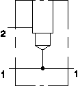 FGJ – Through port – symlm2_f FGJ Sun Hydraulics Through port Line mount manifold drawing