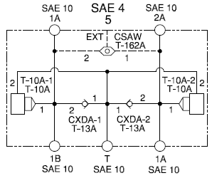 FHF Sun Hydraulics Cross port with make up checks Line mount manifold drawing