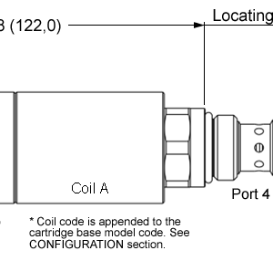 FNUC-XEN Sun Hydraulics 4-way Valve – installation dimensions drawing, cavity SC-10-04