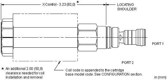 FPBU-XCN Sun Hydraulics Flow Control Valve – installation dimensions drawing, cavity T-162A