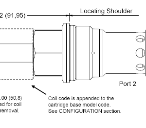 FPJP-XGN Sun Hydraulics Flow Control Valve – installation dimensions drawing, cavity T-18A