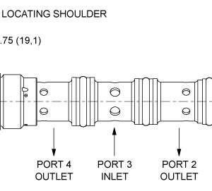 FSBD-XAN Sun Hydraulics Flow Divider Valve – installation dimensions drawing, cavity T-31A