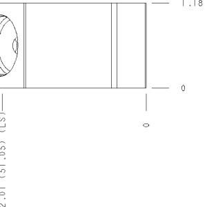 GCB Sun Hydraulics Inline Line mount manifold drawing