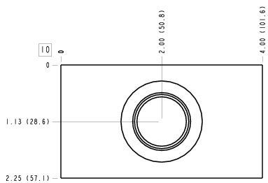 HGL – Ninety degree with shuttle – HGL_10B HGL Sun Hydraulics Ninety degree with shuttle Line mount manifold drawing