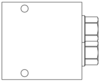 IMY – Cross port with make up checks – IMY_2 IMY Sun Hydraulics Cross port with make up checks Line mount manifold drawing