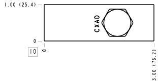 J2B – Ninety degree with reverse flow check - reducing – J2B_10B J2B Sun Hydraulics Ninety degree with reverse flow check - reducing Line mount manifold drawing