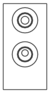 JUT – Ninety degree – JUT_5 JUT Sun Hydraulics Ninety degree Line mount manifold drawing