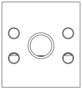 KC6 – Ninety degree – KC6_7 KC6 Sun Hydraulics Ninety degree Line mount manifold drawing