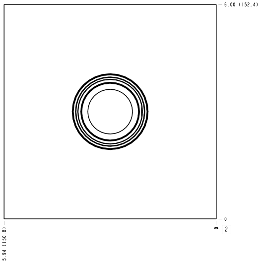 KC8 – Ninety degree – KC8_2B KC8 Sun Hydraulics Ninety degree Line mount manifold drawing