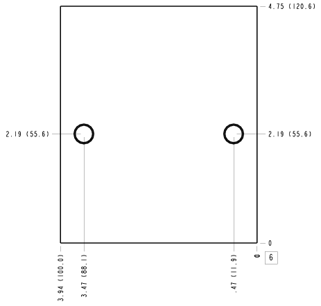 KFR – Ninety degree with gauge port – KFR_6B KFR Sun Hydraulics Ninety degree with gauge port Line mount manifold drawing
