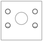 LA2 – Ninety degree with gauge port – LA2_7 LA2 Sun Hydraulics Ninety degree with gauge port Line mount manifold drawing