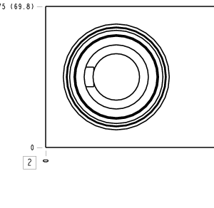 LAD Sun Hydraulics Ninety degree with gauge port Line mount manifold drawing